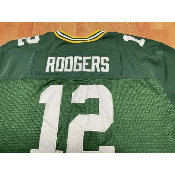 Aaron Rodgers Green Bay Packers NFL Jersey Nike On Field Stitched Size 60 - Picture 12 of 12
